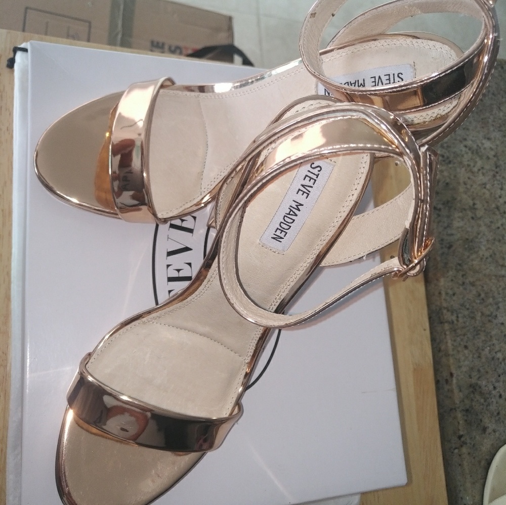 Brand new never warn Steve Madden sandals